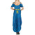 Custom DR Congo Football Summer Maxi Dress Go Les Léopards