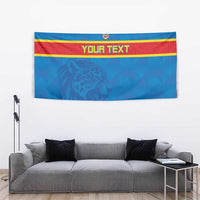 Custom DR Congo Football Tapestry Go Les Léopards