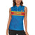 Custom DR Congo Football Women Sleeveless Polo Shirt Go Les Léopards