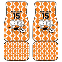 Custom Ivory Coast Football Car Mats Go Champions
