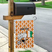 Custom Ivory Coast Football Garden Flag Go Champions