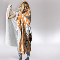 Custom Ivory Coast Football Hooded Blanket Go Champions
