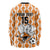 Custom Ivory Coast Football Long Sleeve Shirt Go Champions