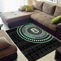 Nigeria Area Rug African Tribal Pattern