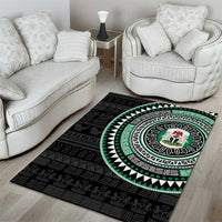 Nigeria Area Rug African Tribal Pattern