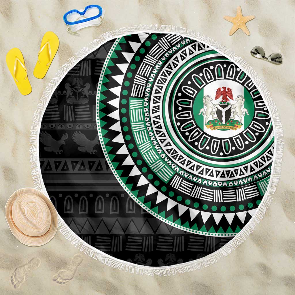 Nigeria Beach Blanket African Tribal Pattern