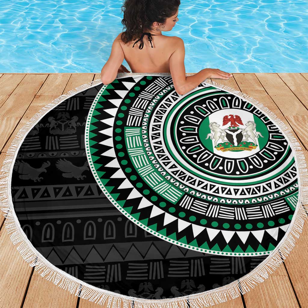 Nigeria Beach Blanket African Tribal Pattern