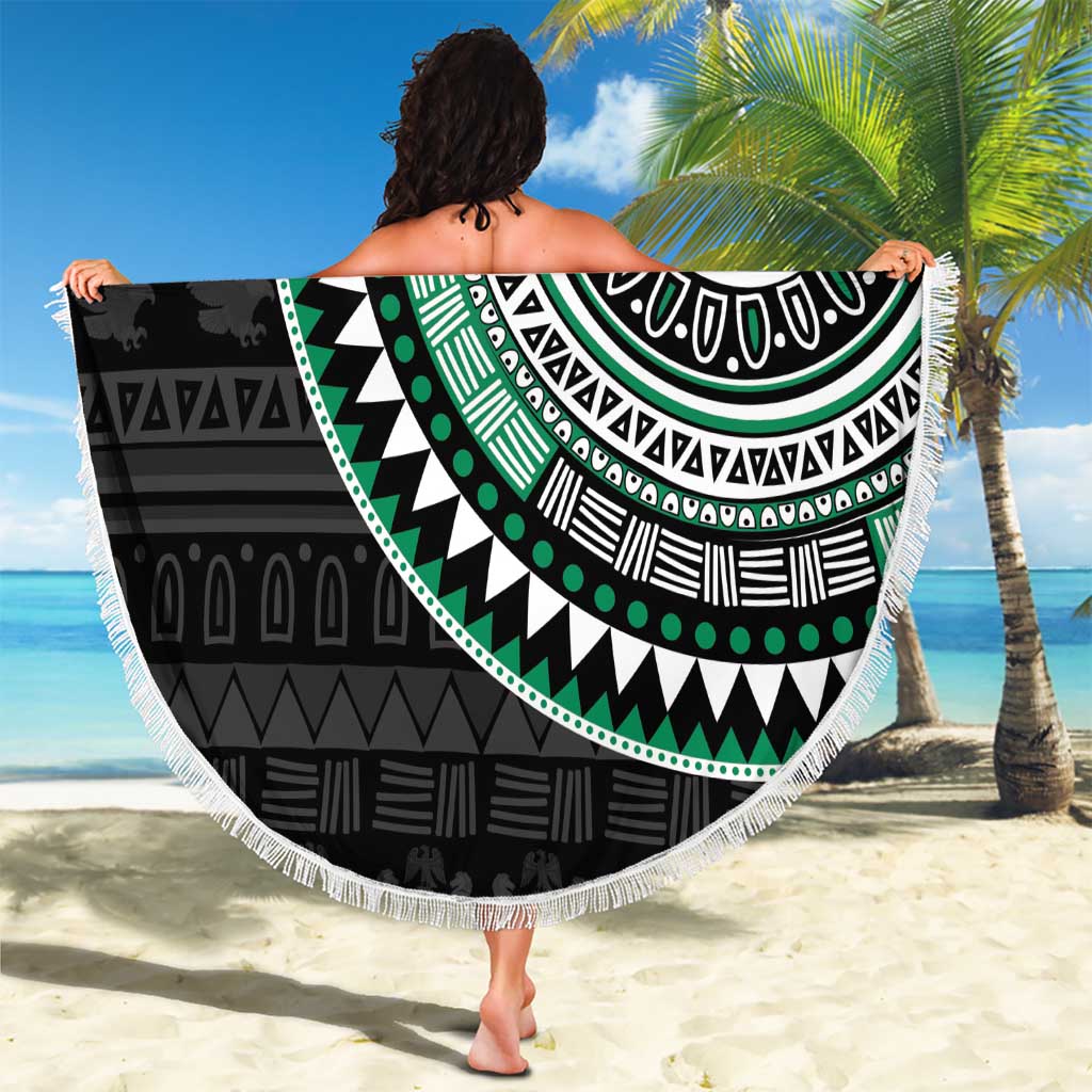 Nigeria Beach Blanket African Tribal Pattern