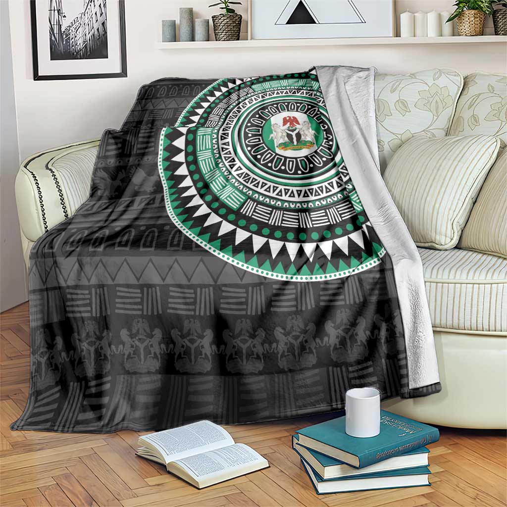 Nigeria Blanket African Tribal Pattern