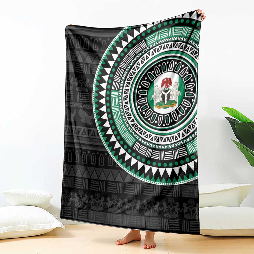 Nigeria Blanket African Tribal Pattern
