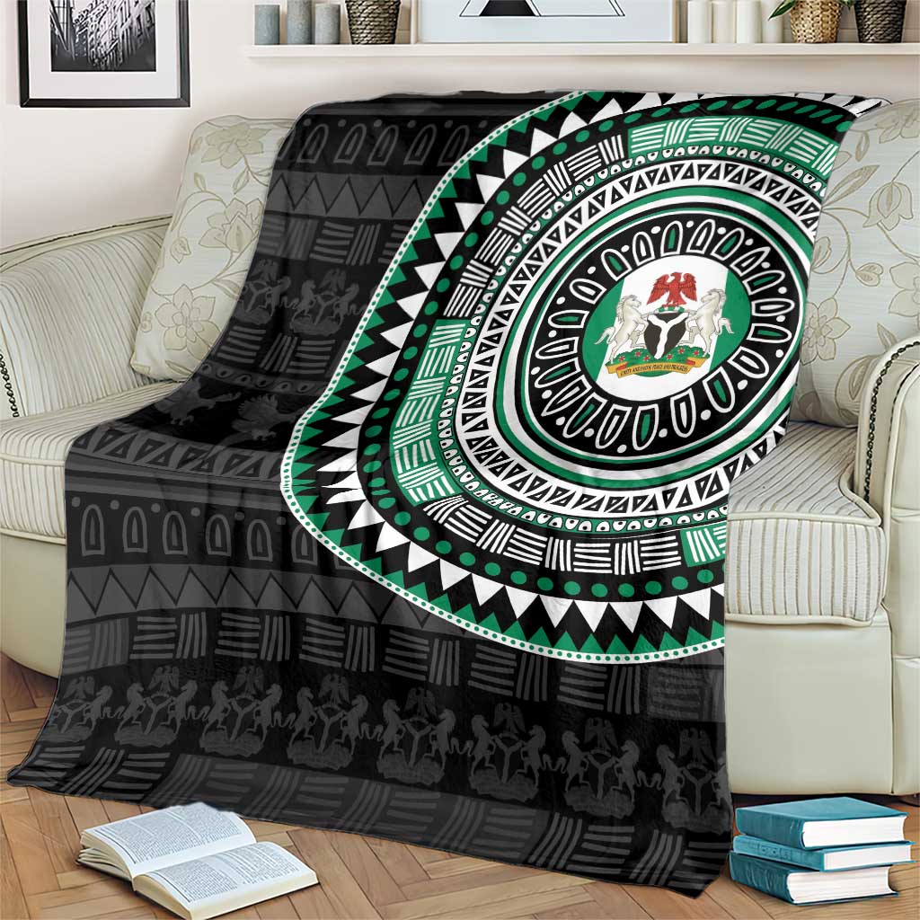 Nigeria Blanket African Tribal Pattern