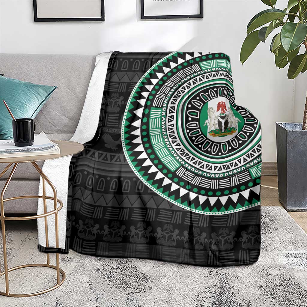 Nigeria Blanket African Tribal Pattern