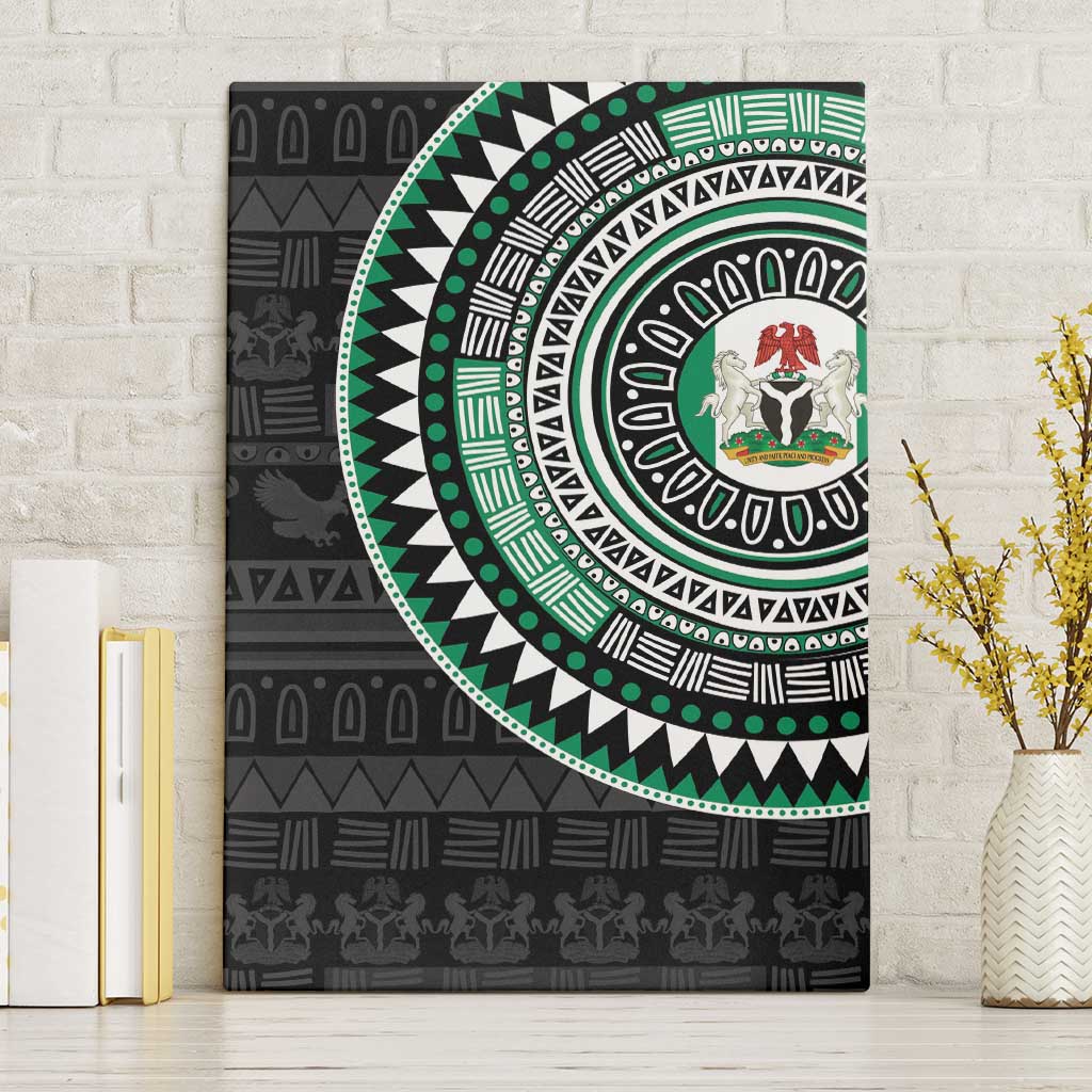 Nigeria Canvas Wall Art African Tribal Pattern