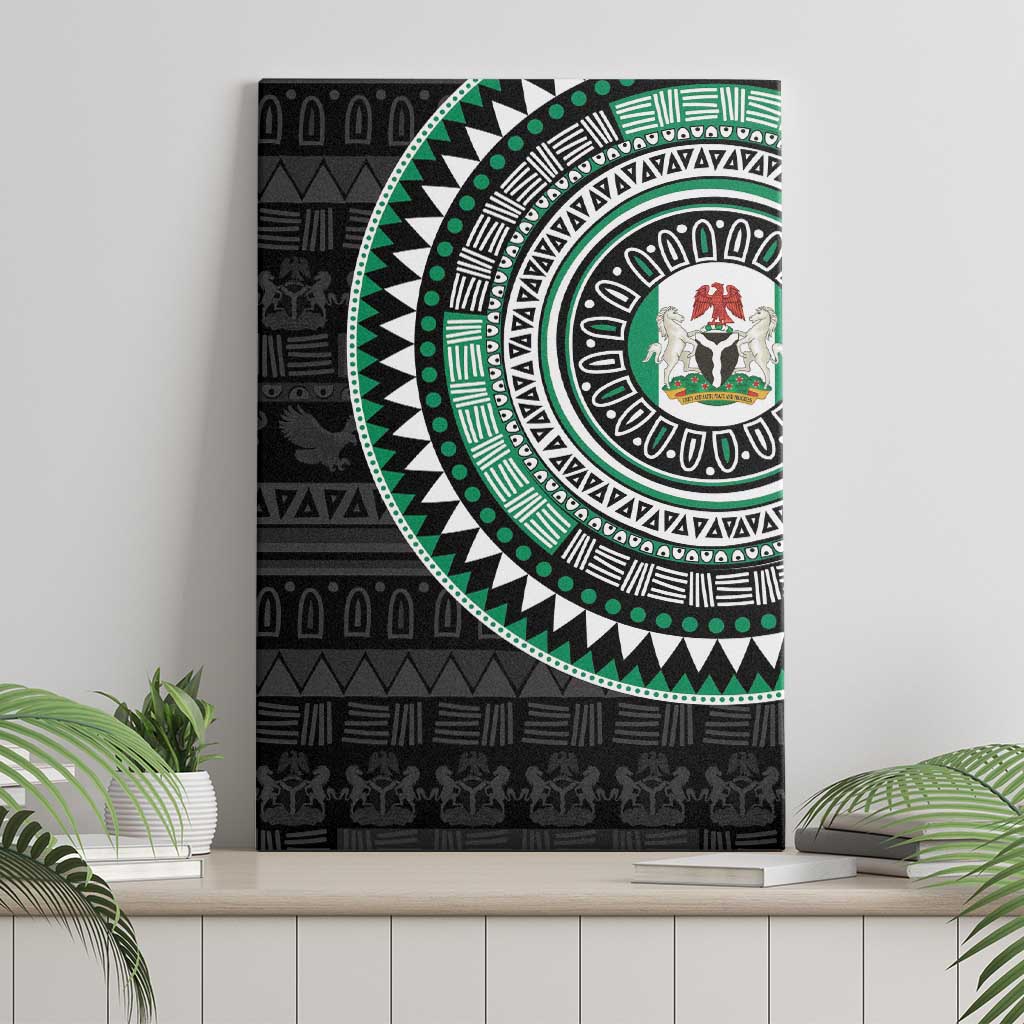 Nigeria Canvas Wall Art African Tribal Pattern