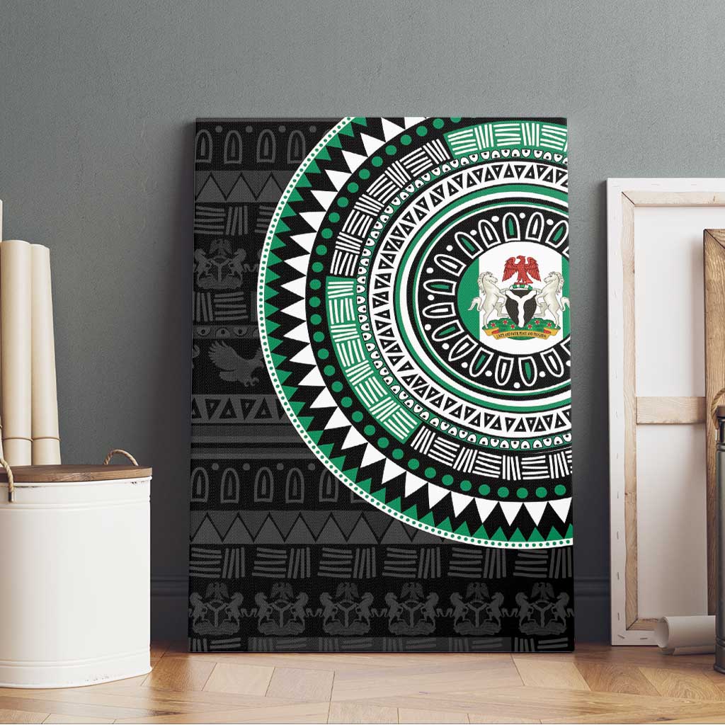 Nigeria Canvas Wall Art African Tribal Pattern