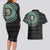 Nigeria Couples Matching Long Sleeve Bodycon Dress and Hawaiian Shirt African Tribal Pattern