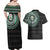 Nigeria Couples Matching Off Shoulder Maxi Dress and Hawaiian Shirt African Tribal Pattern