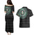 Nigeria Couples Matching Puletasi and Hawaiian Shirt African Tribal Pattern