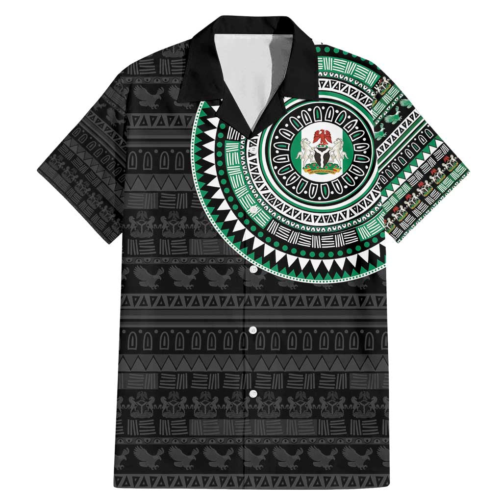 Nigeria Family Matching Mermaid Dress and Hawaiian Shirt African Tribal Pattern