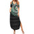 Nigeria Family Matching Summer Maxi Dress and Hawaiian Shirt African Tribal Pattern