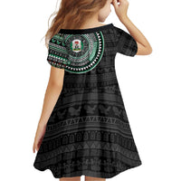 Nigeria Family Matching Tank Maxi Dress and Hawaiian Shirt African Tribal Pattern