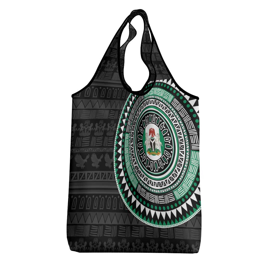Nigeria Grocery Bag African Tribal Pattern