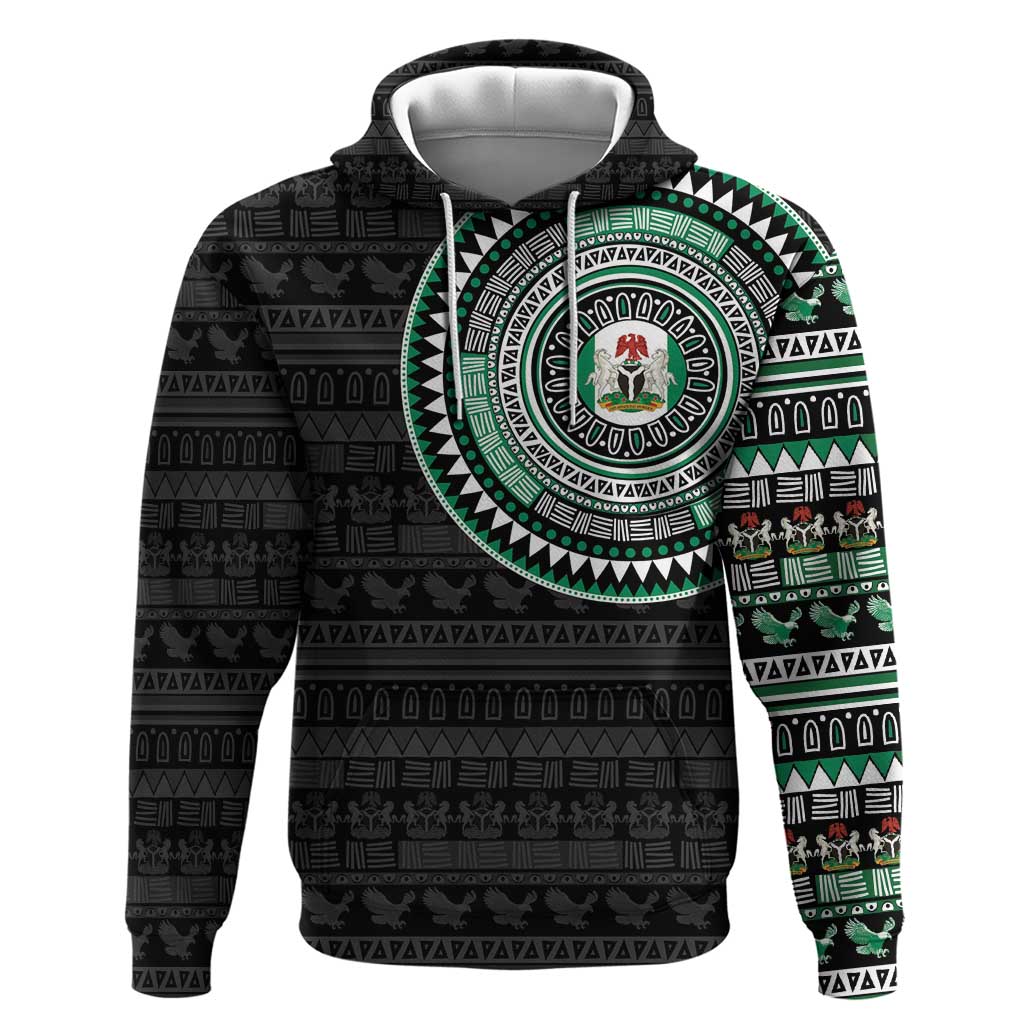 Nigeria Hoodie African Tribal Pattern