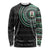 Nigeria Long Sleeve Shirt African Tribal Pattern