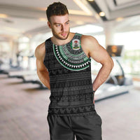 Nigeria Men Tank Top African Tribal Pattern