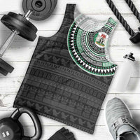 Nigeria Men Tank Top African Tribal Pattern