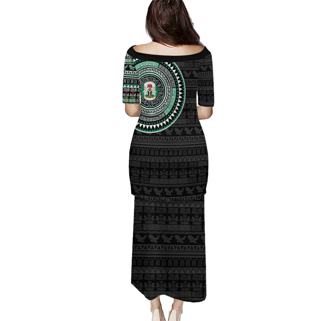 Nigeria Puletasi African Tribal Pattern