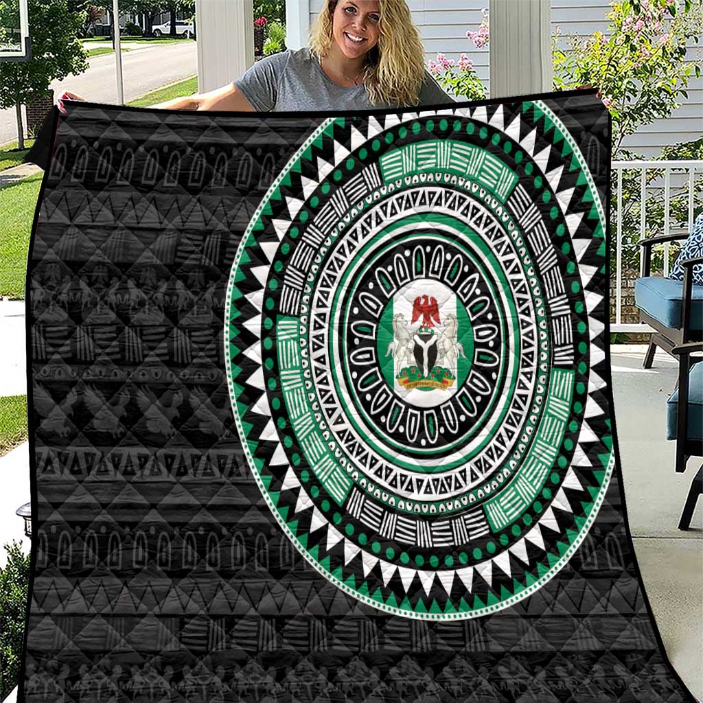 Nigeria Quilt African Tribal Pattern