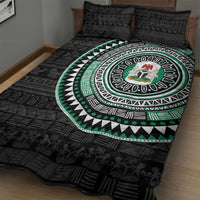 Nigeria Quilt Bed Set African Tribal Pattern