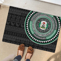 Nigeria Rubber Doormat African Tribal Pattern