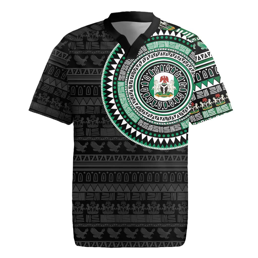 Nigeria Rugby Jersey African Tribal Pattern