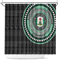 Nigeria Shower Curtain African Tribal Pattern