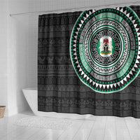 Nigeria Shower Curtain African Tribal Pattern