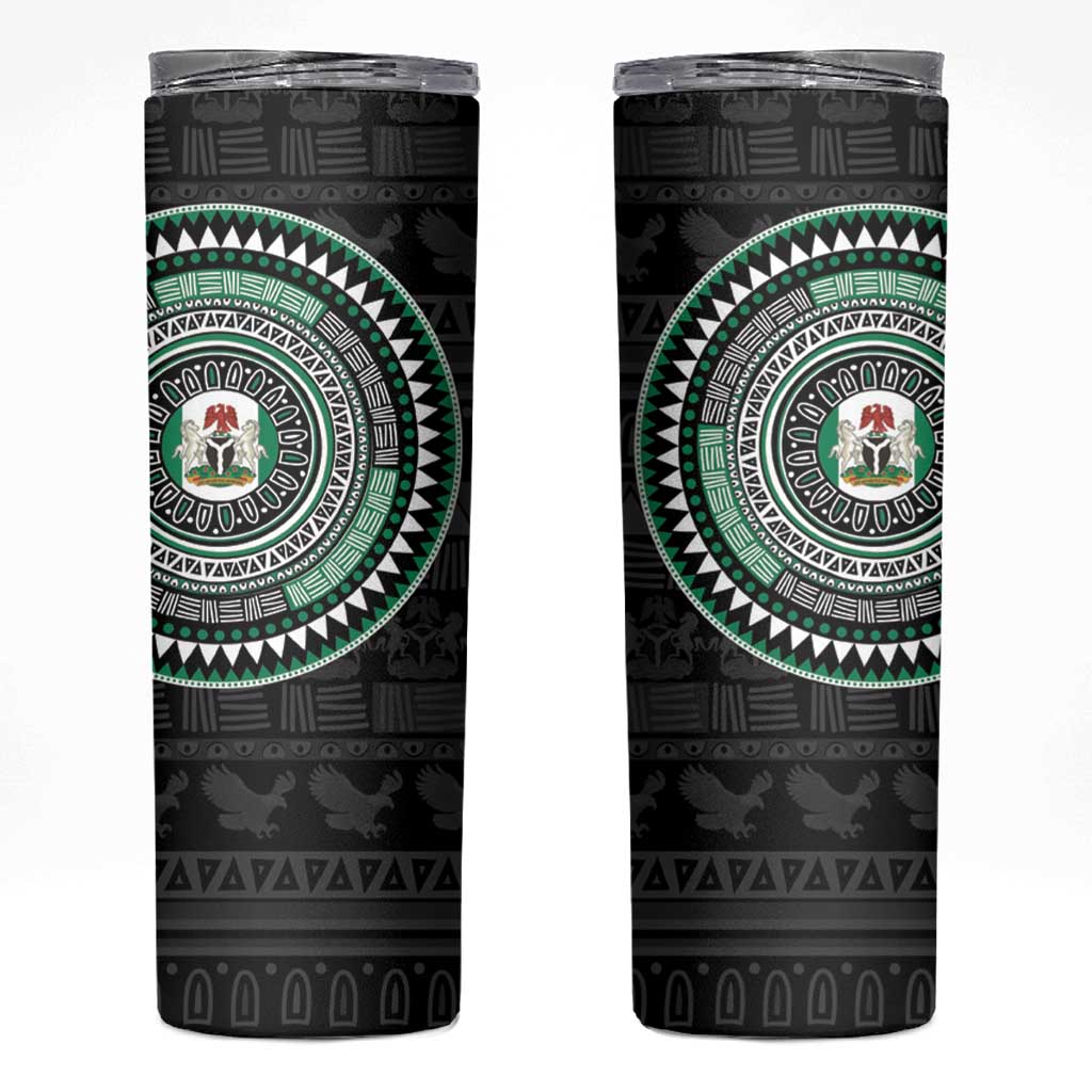 Nigeria Skinny Tumbler African Tribal Pattern