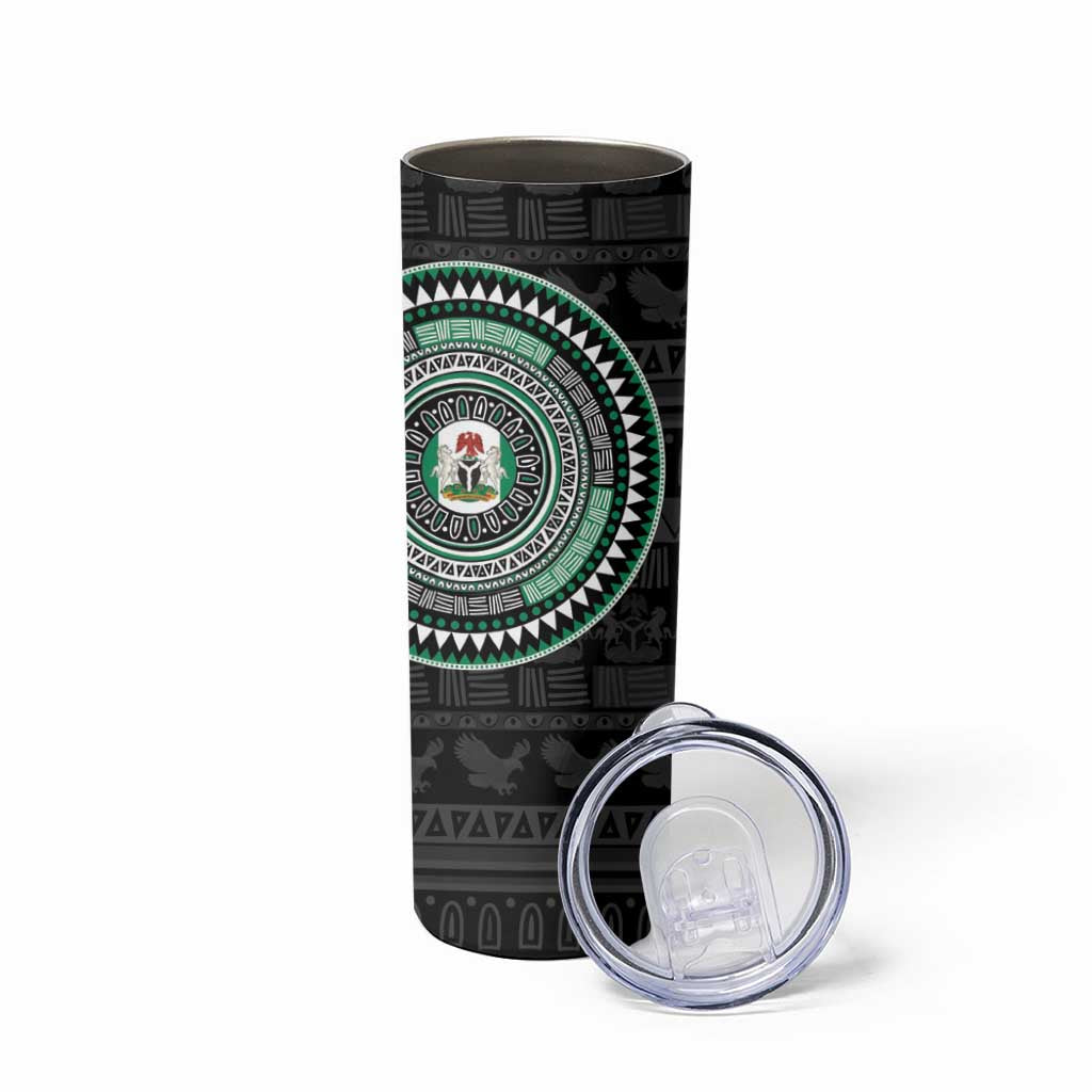 Nigeria Skinny Tumbler African Tribal Pattern