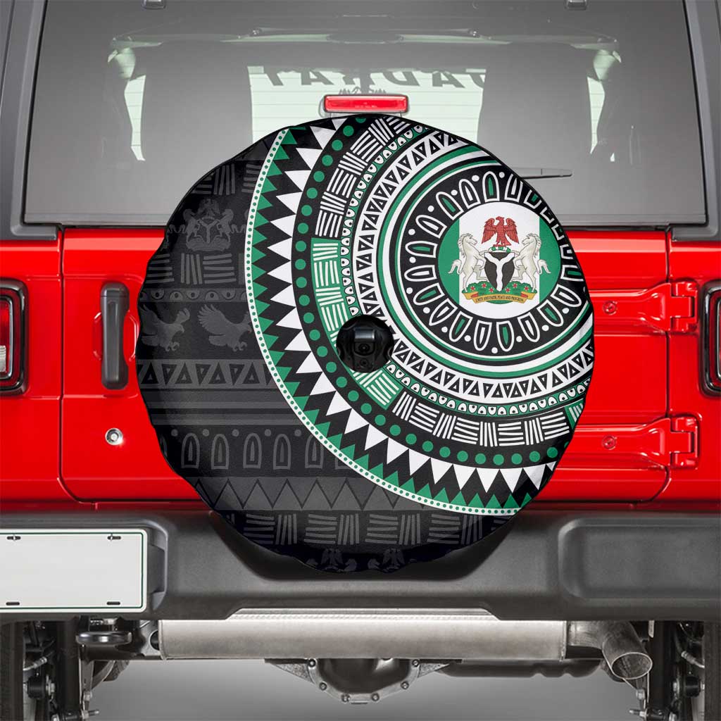 Nigeria Spare Tire Cover African Tribal Pattern