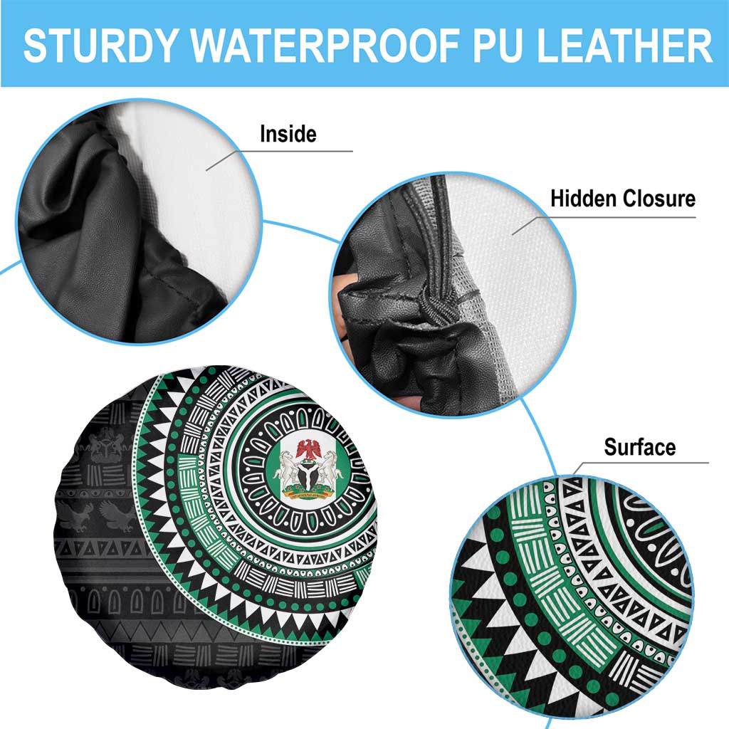 Nigeria Spare Tire Cover African Tribal Pattern