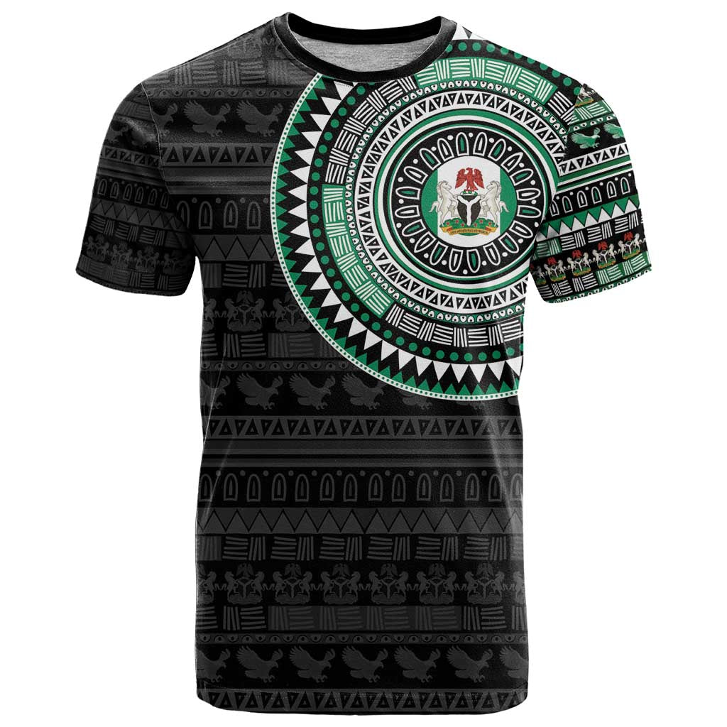 Nigeria T Shirt African Tribal Pattern