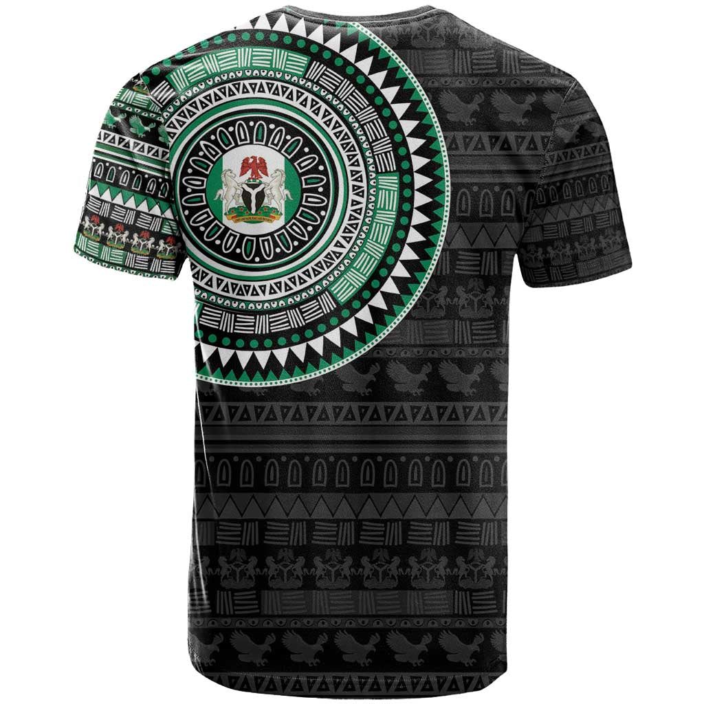 Nigeria T Shirt African Tribal Pattern