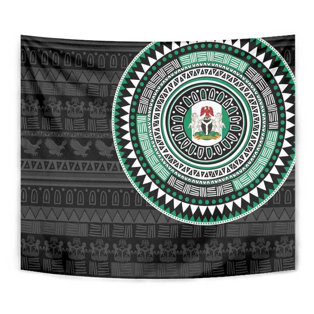 Nigeria Tapestry African Tribal Pattern