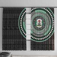Nigeria Window Curtain African Tribal Pattern