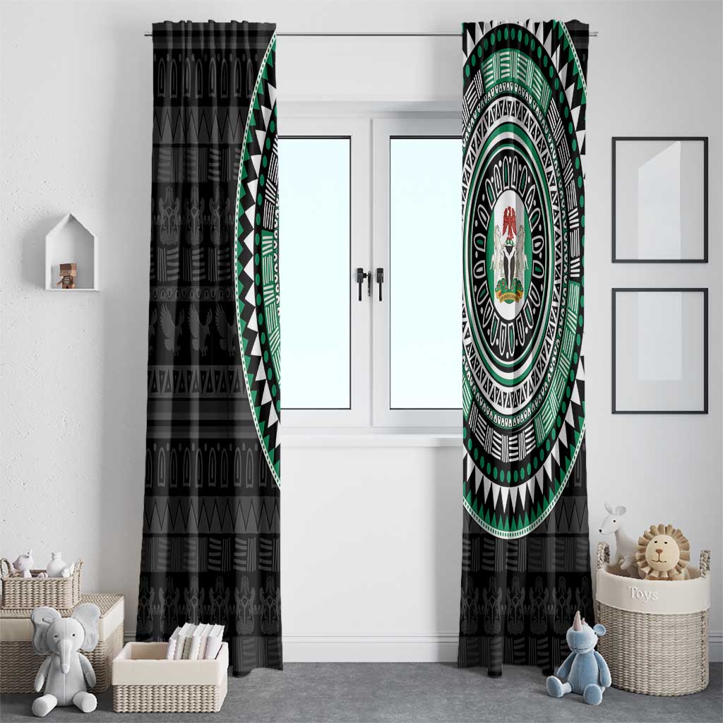 Nigeria Window Curtain African Tribal Pattern