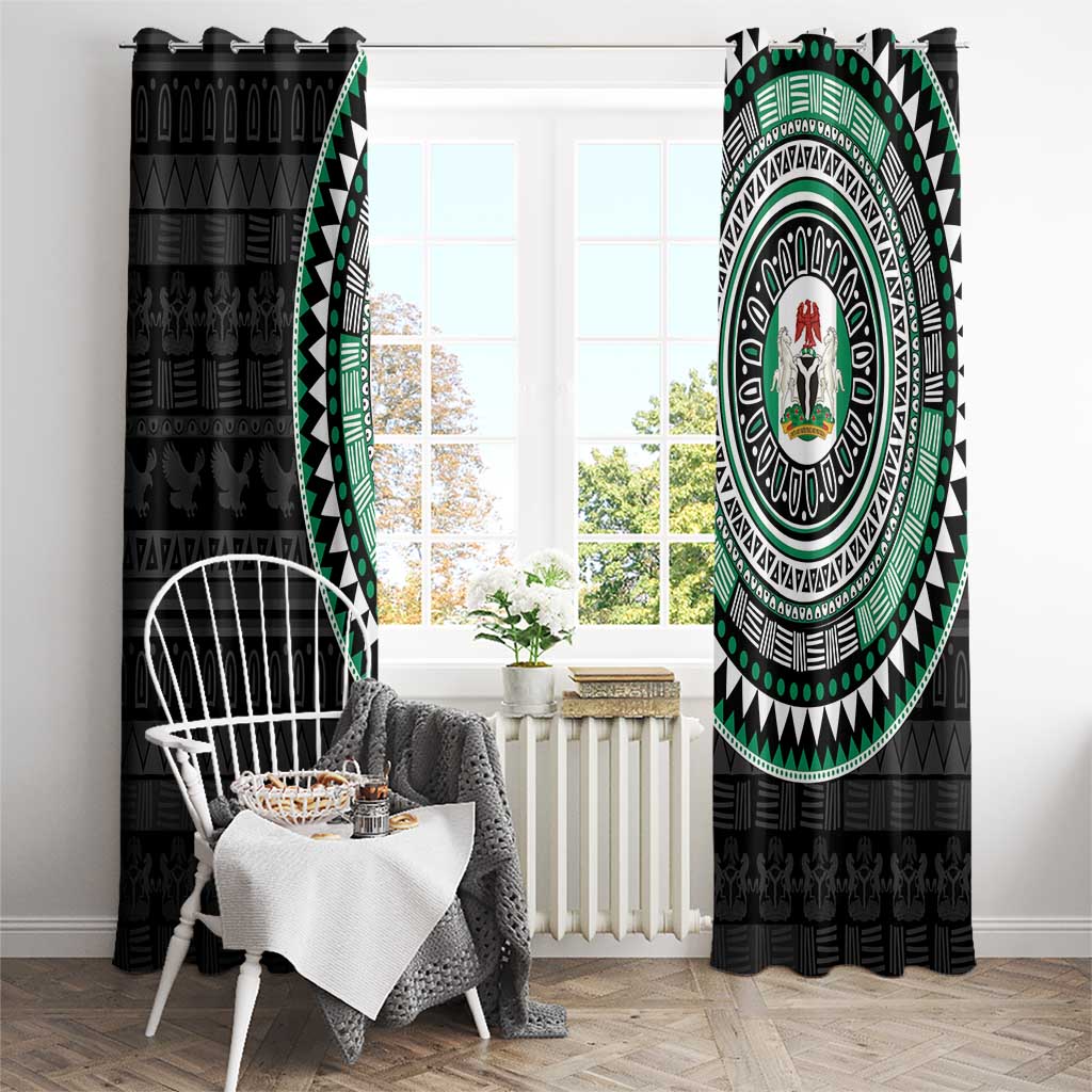 Nigeria Window Curtain African Tribal Pattern