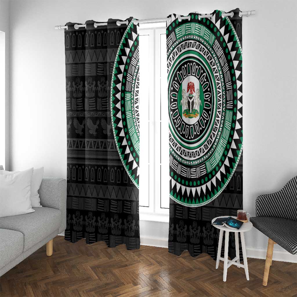 Nigeria Window Curtain African Tribal Pattern