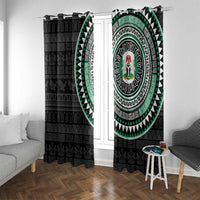 Nigeria Window Curtain African Tribal Pattern