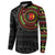 Cameroon Button Sweatshirt African Tribal Pattern